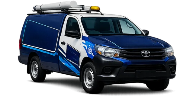 Service van at a Newtown callout