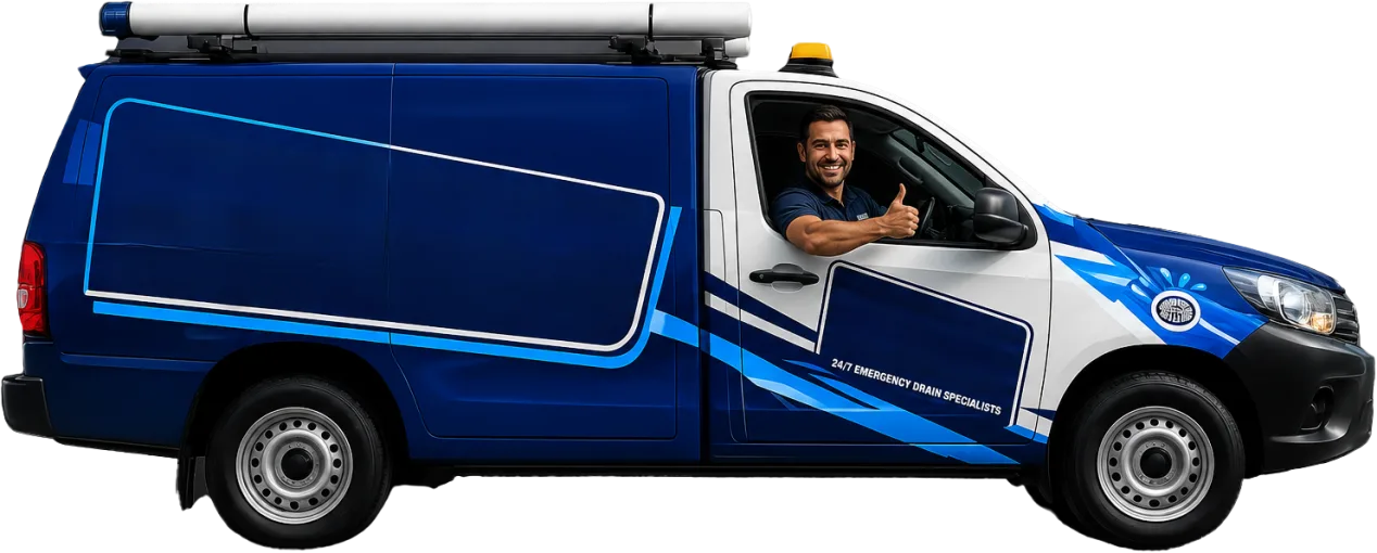 Service van at a Newtown callout