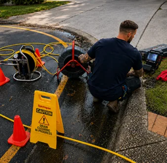 Burst pipe and drain repair in Newtown